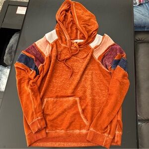 Fitz + Eddi long sleeve knitted hoodie, size large